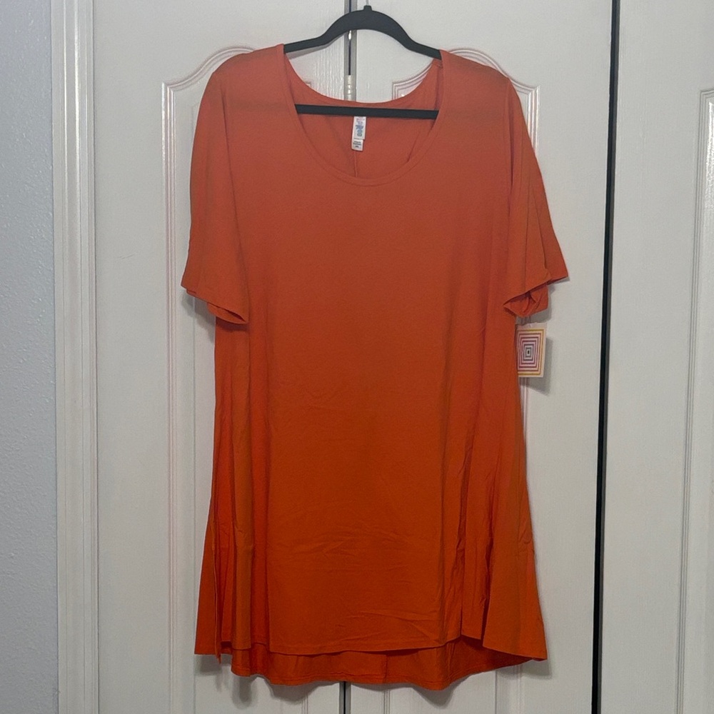 NWT Bright Orange Tunic Top